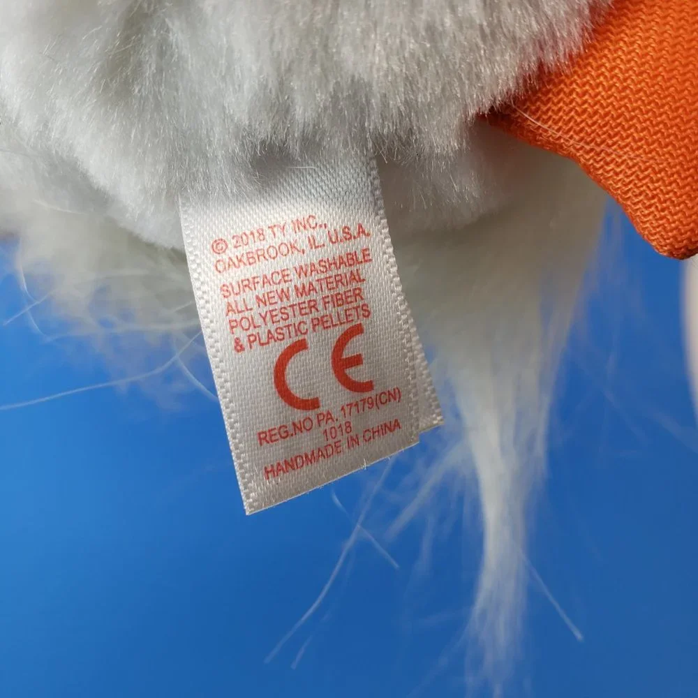 "Gracie" the Swan VelveTy Beanie Baby - Picture 11 of 11